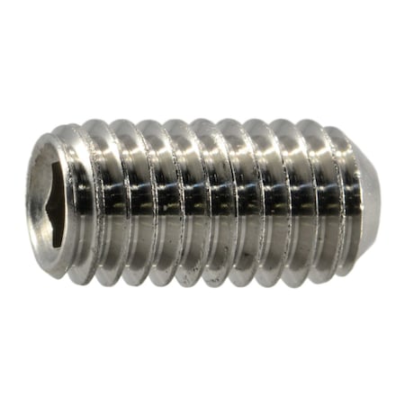 Midwest Fastener #10-32 x 1/4" 18-8 Stainless Steel Fine Thread Hex Socket Headless Set Screws 15PK 67572